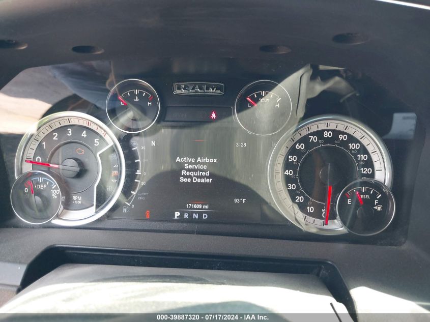 2018 Ram 2500 Laramie 4X4 6'4 Box VIN: 3C6UR5FL9JG224572 Lot: 39887320