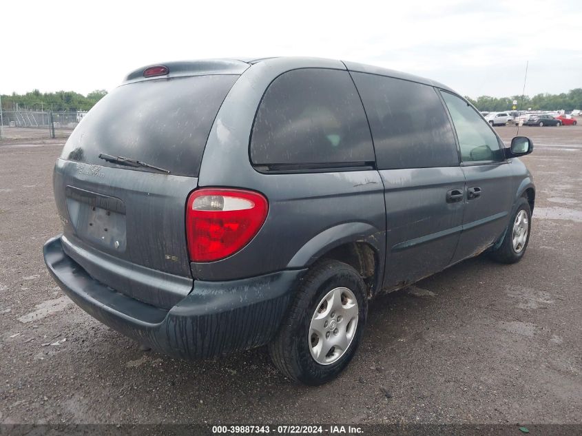 2002 Dodge Caravan Se VIN: 1B4GP25392B654914 Lot: 39887343