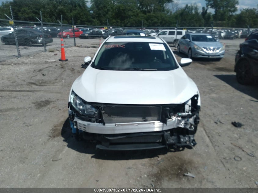 VIN 19XFC1F72JE004121 2018 HONDA CIVIC EX-L