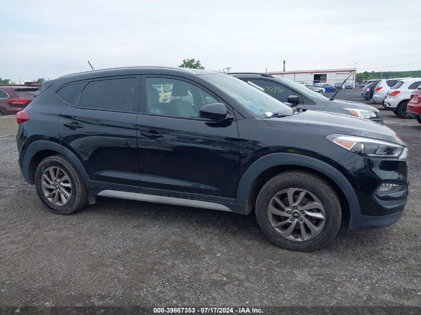 2017 Hyundai Tucson Se VIN: KM8J3CA47HU516029 Lot: 39887353