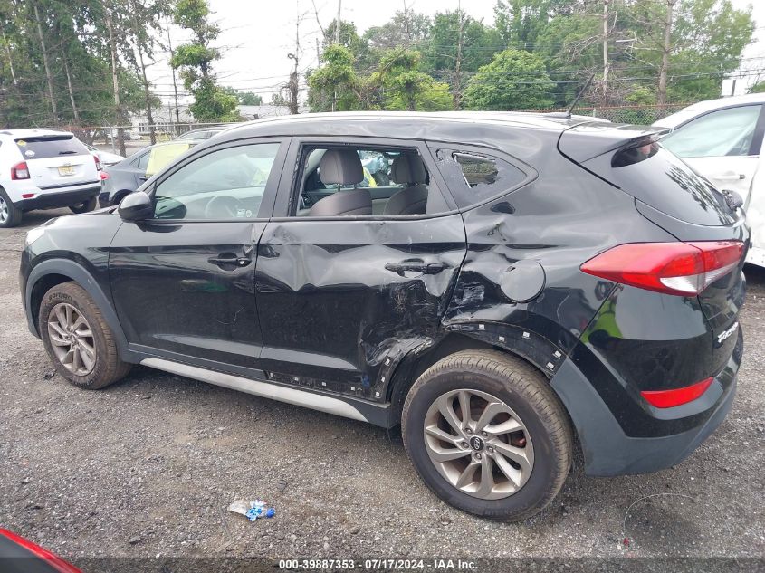 2017 Hyundai Tucson Se VIN: KM8J3CA47HU516029 Lot: 39887353