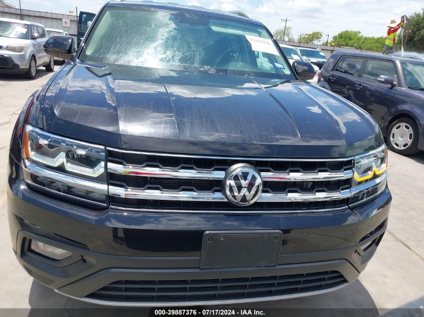 2019 Volkswagen Atlas 3.6L V6 Se VIN: 1V2DR2CA8KC515447 Lot: 39887376