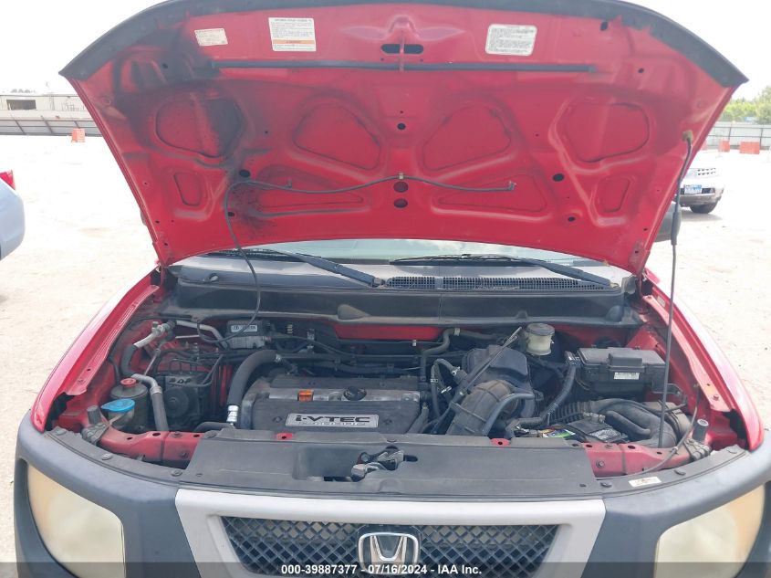 2005 Honda Element Ex VIN: 5J6YH18605L009209 Lot: 39887377