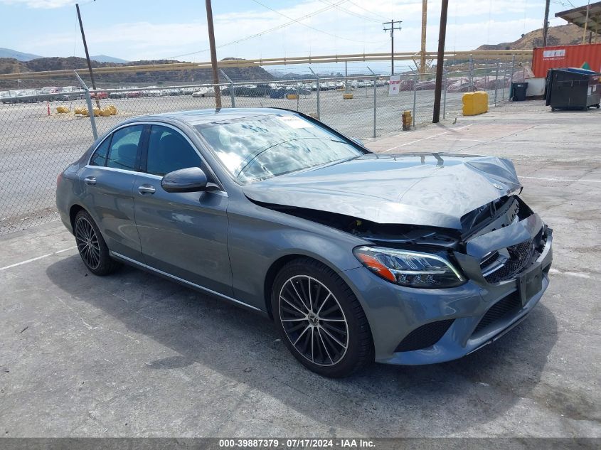 2019 Mercedes-Benz C 300 VIN: 55SWF8DB5KU319108 Lot: 39887379