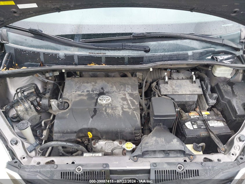 2012 Toyota Sienna Le 7 Passenger VIN: 5TDJK3DC2CS039176 Lot: 39887411