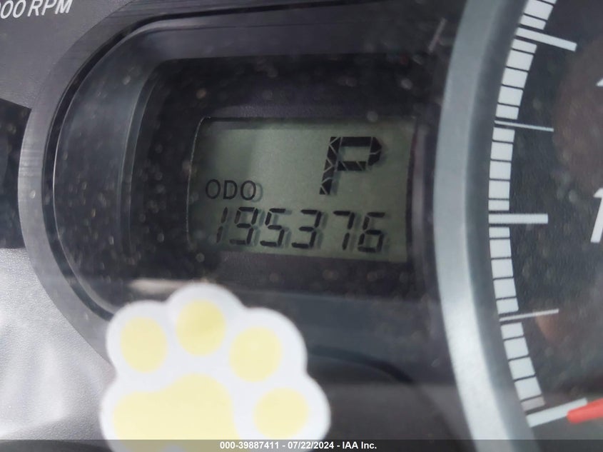 2012 Toyota Sienna Le 7 Passenger VIN: 5TDJK3DC2CS039176 Lot: 39887411