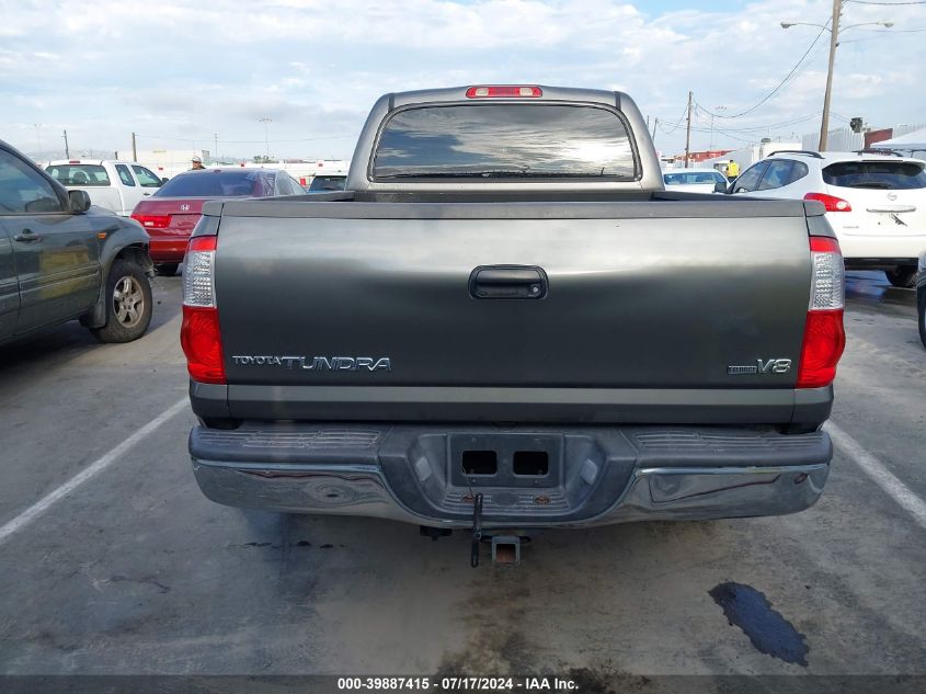 2006 Toyota Tundra Double Cab Sr5 VIN: 5TBET34106S550783 Lot: 39887415