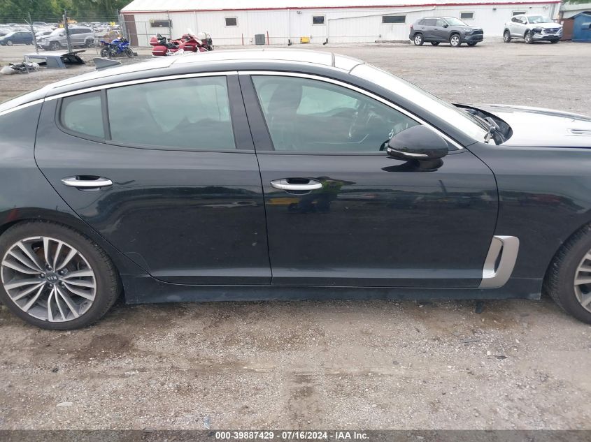 2018 Kia Stinger Premium VIN: KNAE25LA3J6012026 Lot: 39887429