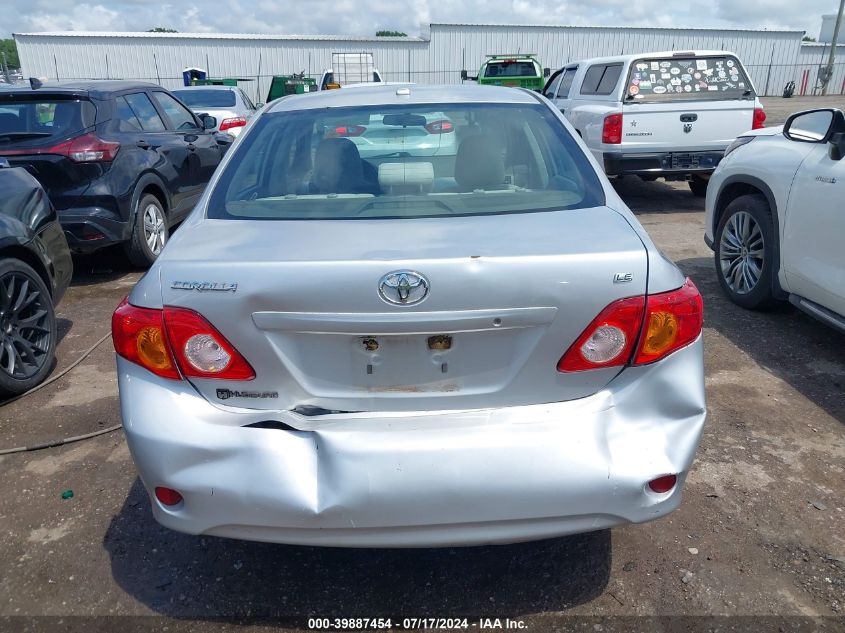 2009 Toyota Corolla Le VIN: 1NXBU40E99Z136788 Lot: 39887454