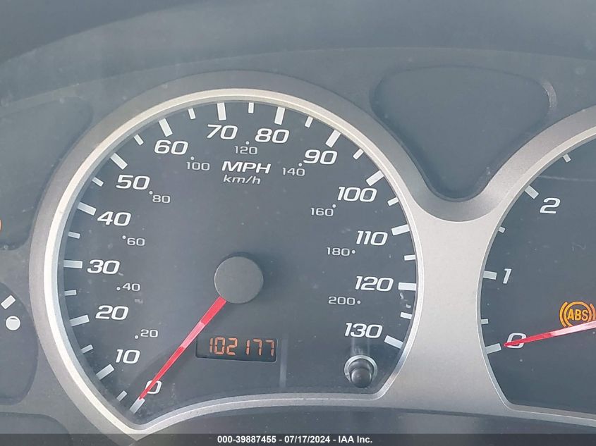 2005 Chevrolet Equinox Ls VIN: 2CNDL23F456125971 Lot: 39887455