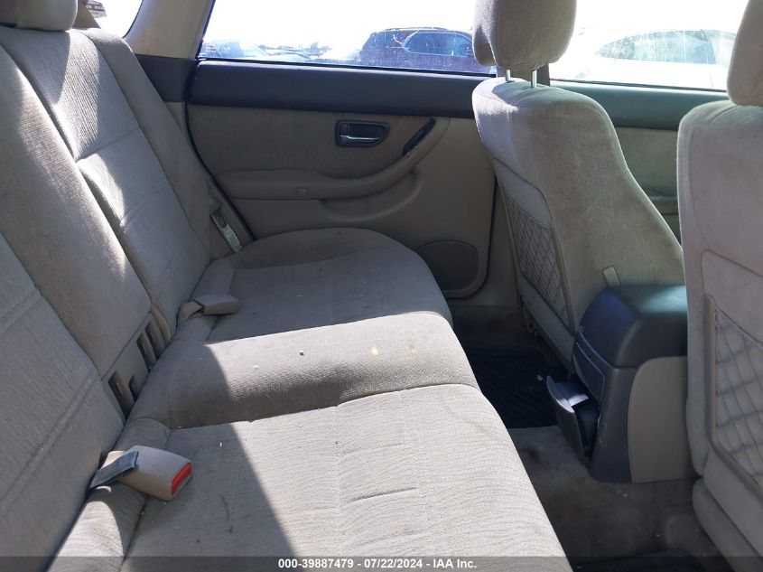 2001 Subaru Outback VIN: 4S3BH665417672644 Lot: 39887479