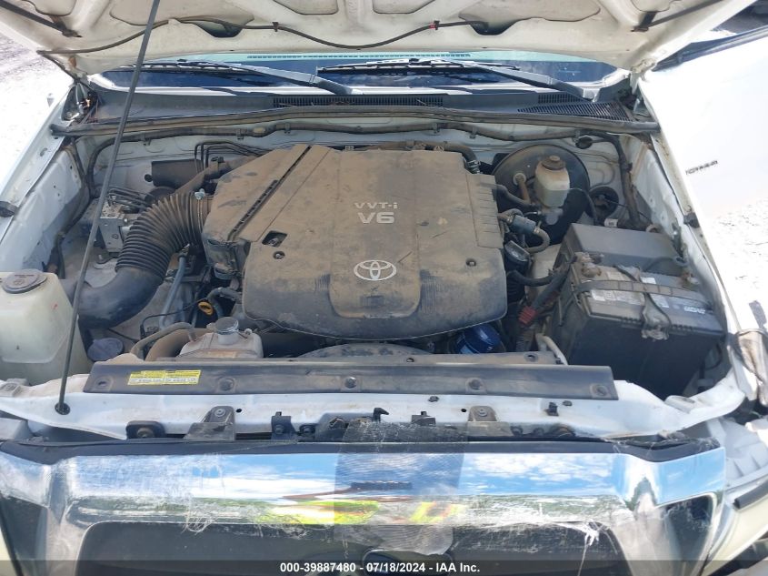 2007 Toyota Tacoma Double Cab Prerunner VIN: 3TMJU62N87M034344 Lot: 39887480