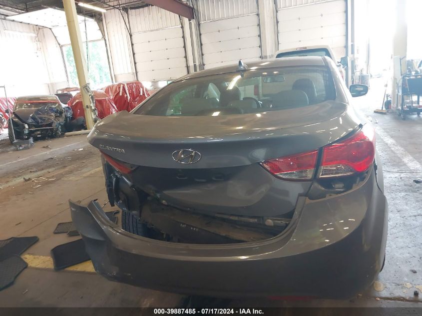 2012 Hyundai Elantra Gls Pzev VIN: 5NPDH4AE6CH066491 Lot: 39887485