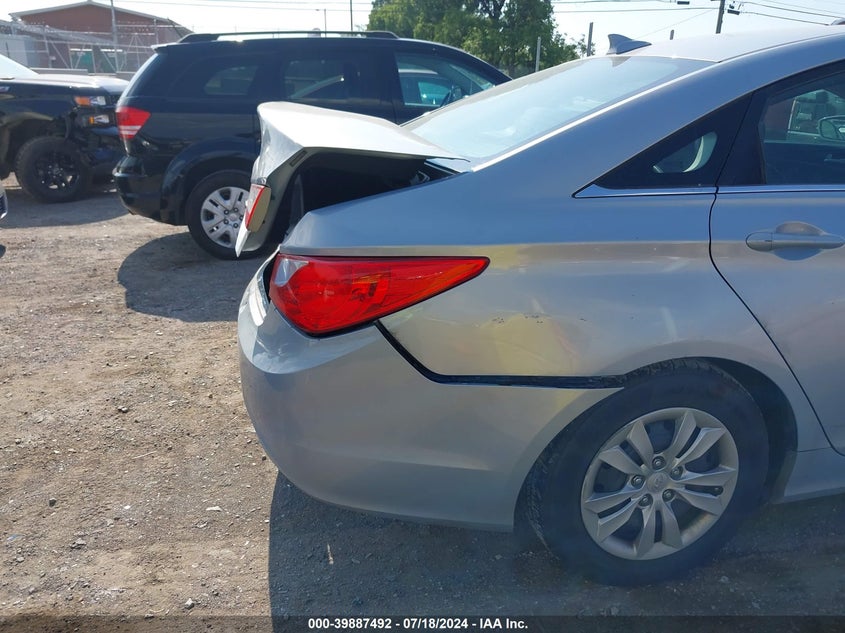 2012 Hyundai Sonata Gls VIN: 5NPEB4AC6CH431823 Lot: 39887492