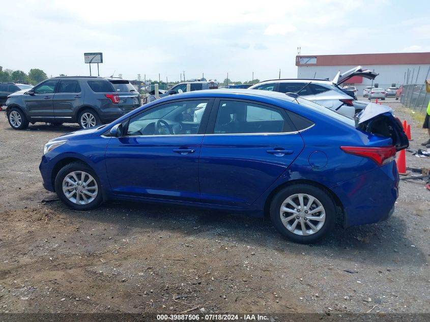 2020 Hyundai Accent Sel VIN: 3KPC24A67LE090941 Lot: 39887506