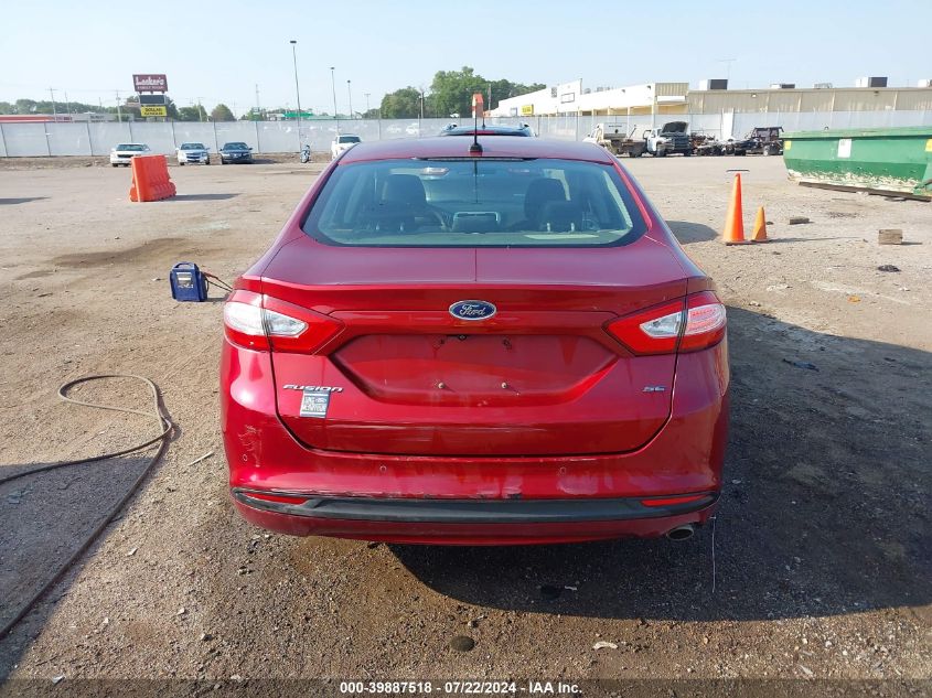 2016 Ford Fusion Se VIN: 1FA6P0H75G5112397 Lot: 39887518