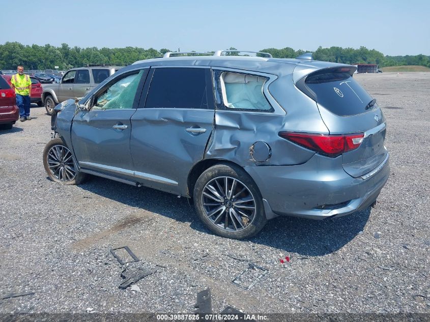 2017 Infiniti Qx60 VIN: 5N1DL0MM5HC502529 Lot: 39887525