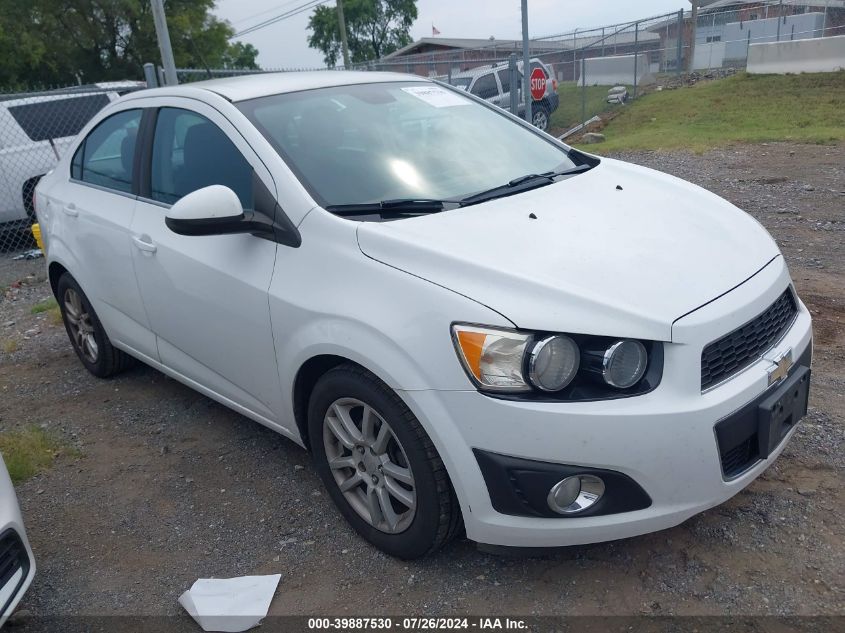 2013 Chevrolet Sonic Lt Auto VIN: 1G1JC5SH3D4165477 Lot: 39887530