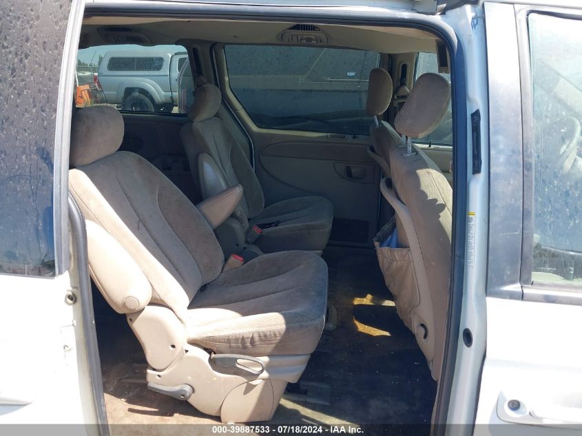 2002 Chrysler Town & Country Lxi VIN: 2C4GP54L52R683317 Lot: 39887533