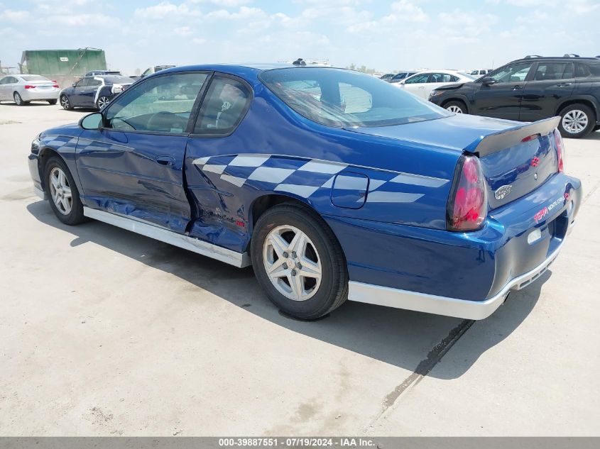 2003 Chevrolet Monte Carlo Ss VIN: 2G1WX12KX39259303 Lot: 39887551