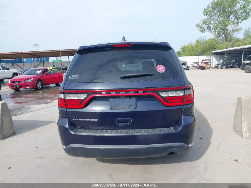 2018 Dodge Durango Sxt Rwd VIN: 1C4RDHAG4JC413108 Lot: 39887556