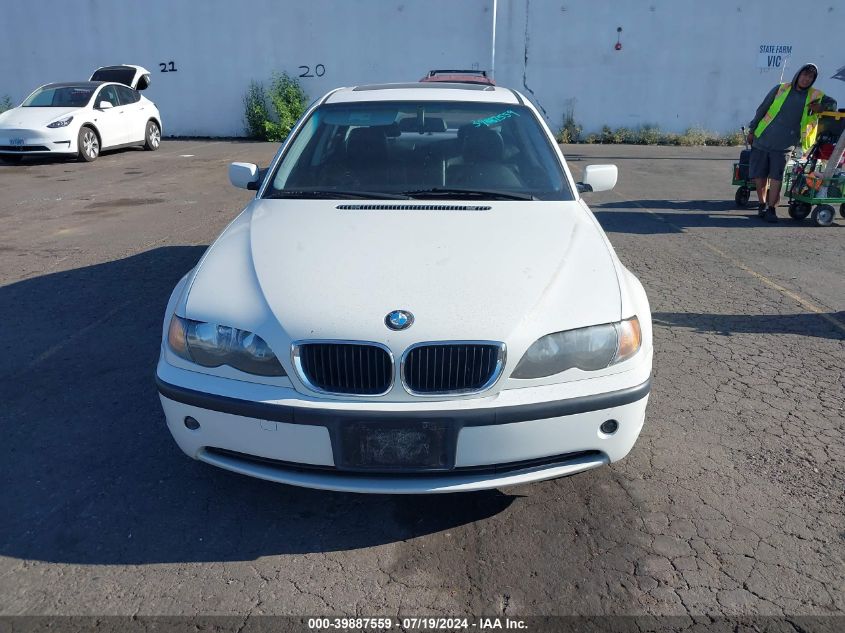 2002 BMW 325 I VIN: WBAET37442NG70180 Lot: 39887559