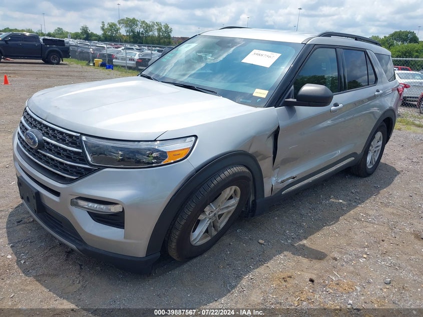 VIN 1FMSK7DH4PGC22646 2023 FORD EXPLORER XLT