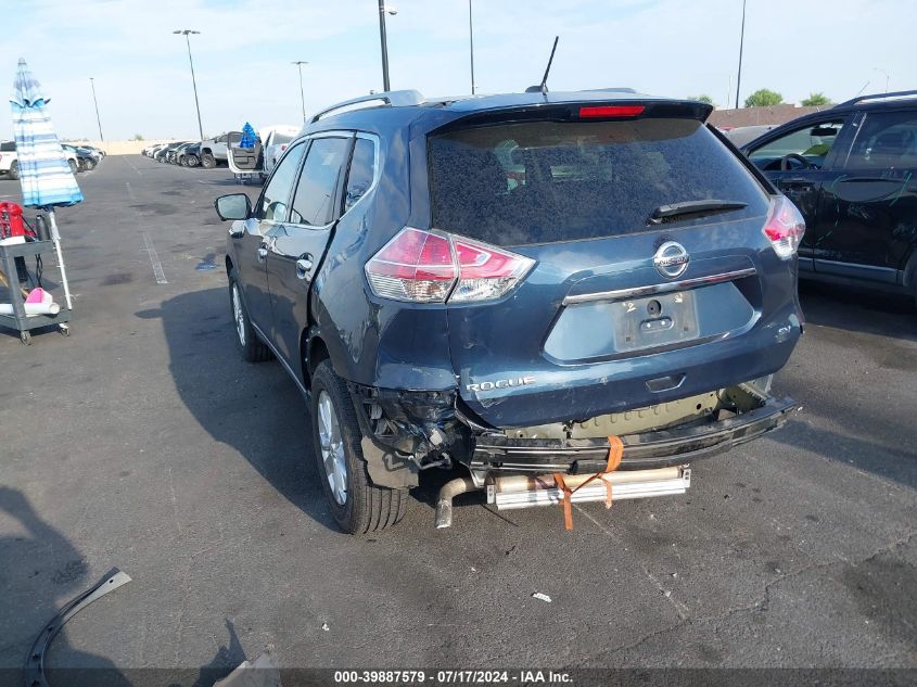 2015 Nissan Rogue S/Sl/Sv VIN: 5N1AT2ML0FC874413 Lot: 39887579