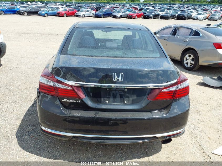 2016 Honda Accord Lx VIN: 1HGCR2F37GA099602 Lot: 39887581