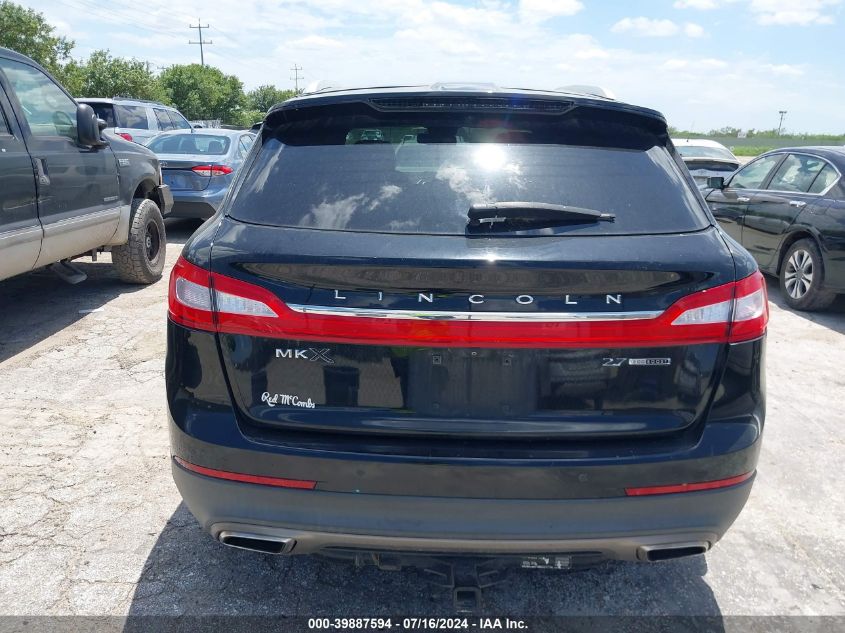 2016 Lincoln Mkx Black Label VIN: 2LMPJ7JP5GBL55691 Lot: 39887594