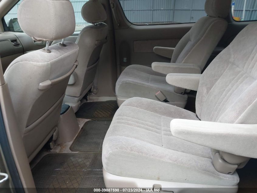 2000 Toyota Sienna Le VIN: 4T3ZF13C1YU200135 Lot: 39887598