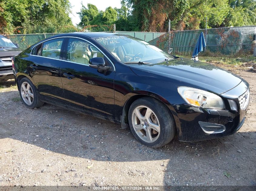 2012 Volvo S60 T5 VIN: YV1622FSXC2113644 Lot: 39887625