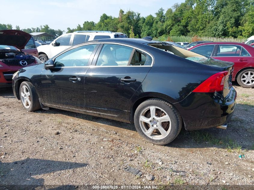 2012 Volvo S60 T5 VIN: YV1622FSXC2113644 Lot: 39887625