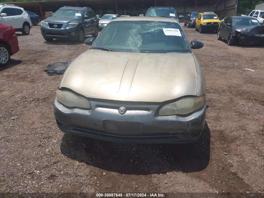 2004 Chevrolet Monte Carlo Ls VIN: 2G1WW12E249334168 Lot: 39887648