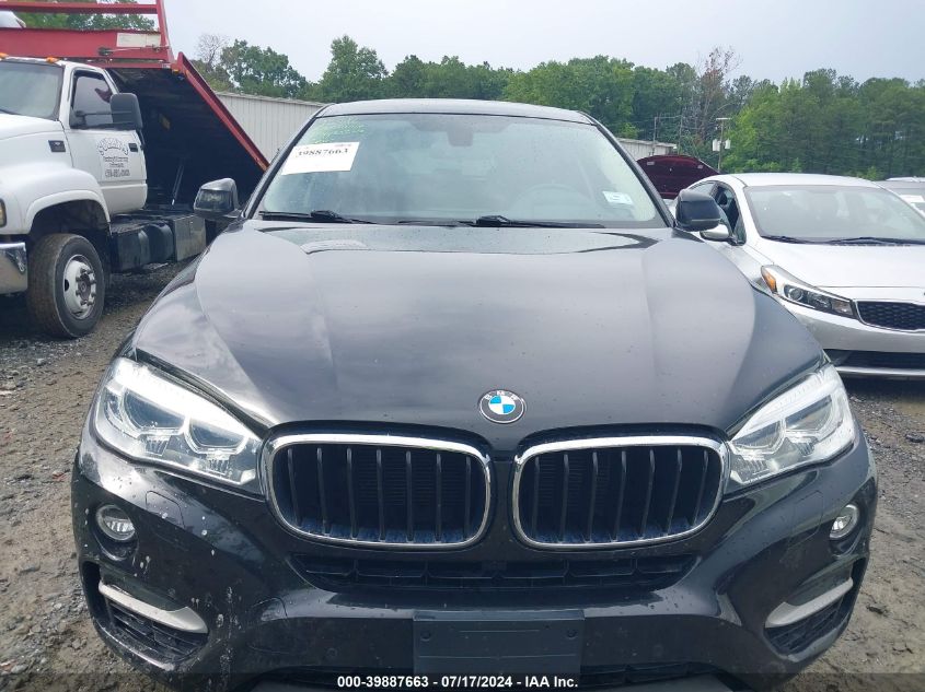 2016 BMW X6 xDrive35I VIN: 5UXKU2C54G0N78398 Lot: 39887663