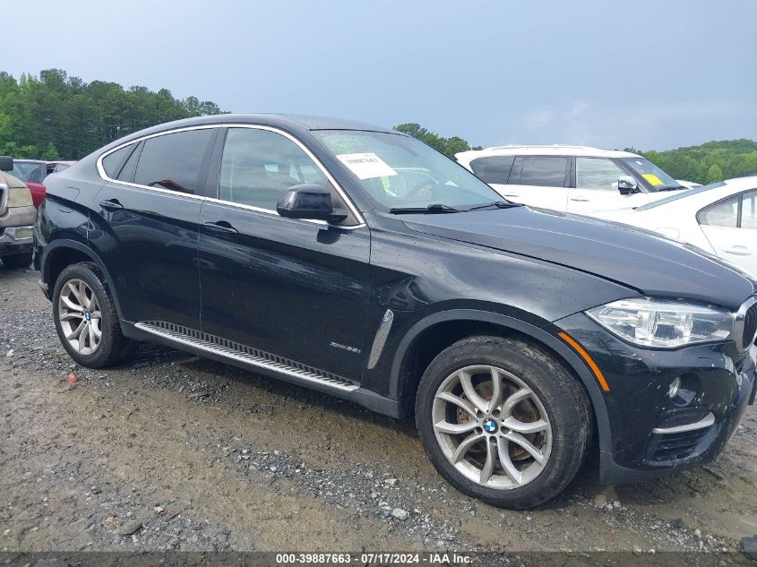 2016 BMW X6 xDrive35I VIN: 5UXKU2C54G0N78398 Lot: 39887663