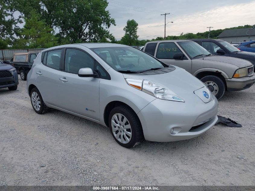 2015 Nissan Leaf S/Sv/Sl VIN: 1N4AZ0CP7FC321923 Lot: 39887664
