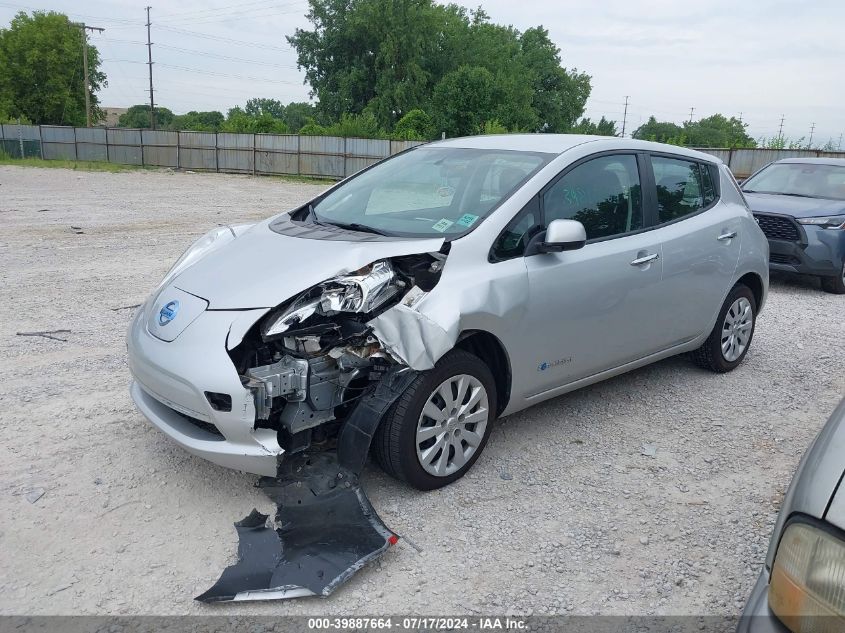 2015 Nissan Leaf S/Sv/Sl VIN: 1N4AZ0CP7FC321923 Lot: 39887664
