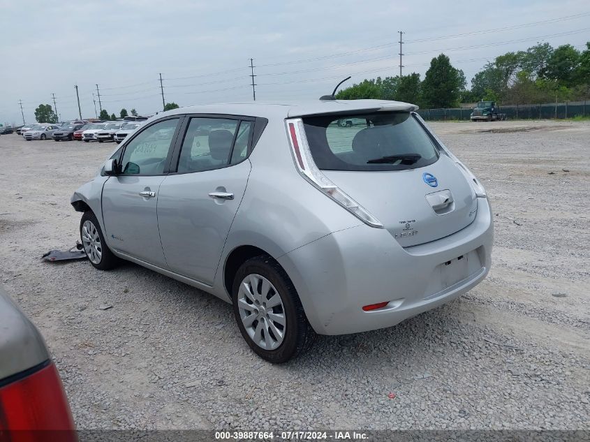 2015 Nissan Leaf S/Sv/Sl VIN: 1N4AZ0CP7FC321923 Lot: 39887664
