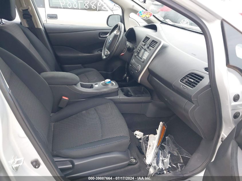 2015 Nissan Leaf S/Sv/Sl VIN: 1N4AZ0CP7FC321923 Lot: 39887664