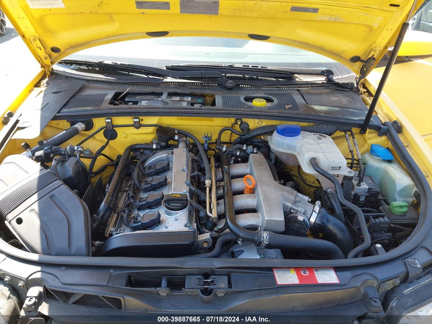 2004 Audi A4 1.8T Avant VIN: WAUVC68E24A058656 Lot: 39887665