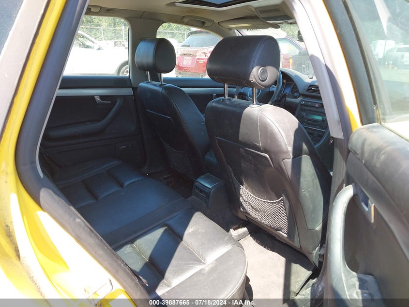 2004 Audi A4 1.8T Avant VIN: WAUVC68E24A058656 Lot: 39887665