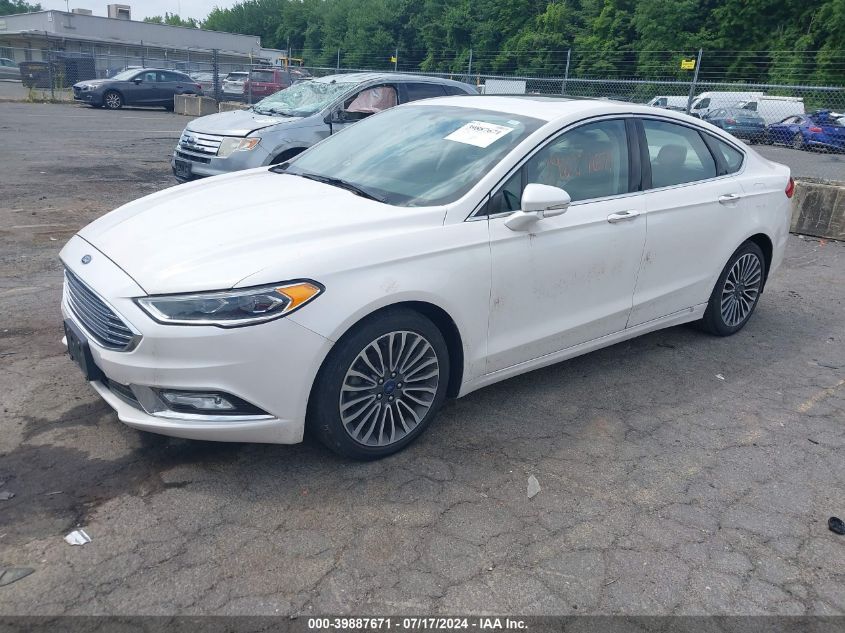 2017 Ford Fusion Se VIN: 3FA6P0HD0HR308672 Lot: 39887671