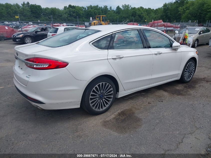 2017 Ford Fusion Se VIN: 3FA6P0HD0HR308672 Lot: 39887671