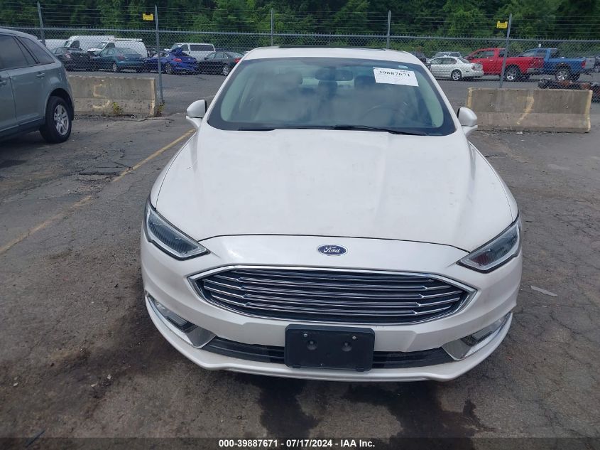 2017 Ford Fusion Se VIN: 3FA6P0HD0HR308672 Lot: 39887671