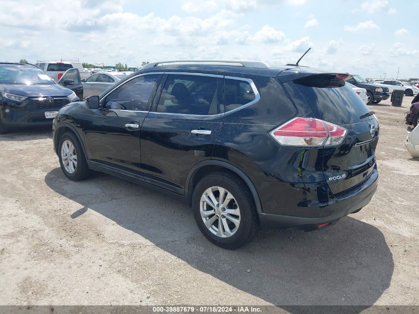 2014 Nissan Rogue S/Sl/Sv VIN: 5N1AT2MT2EC771024 Lot: 39887679