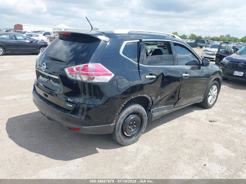 2014 Nissan Rogue S/Sl/Sv VIN: 5N1AT2MT2EC771024 Lot: 39887679