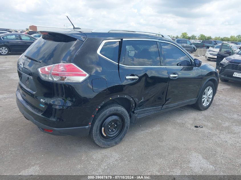 2014 Nissan Rogue S/Sl/Sv VIN: 5N1AT2MT2EC771024 Lot: 39887679