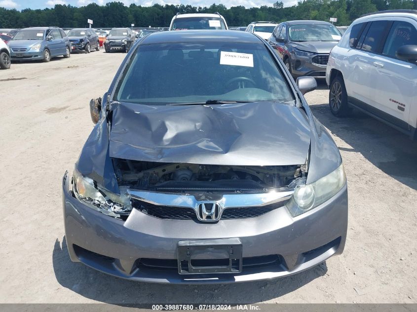 2010 Honda Civic Lx VIN: 2HGFA1F52AH576977 Lot: 40865044