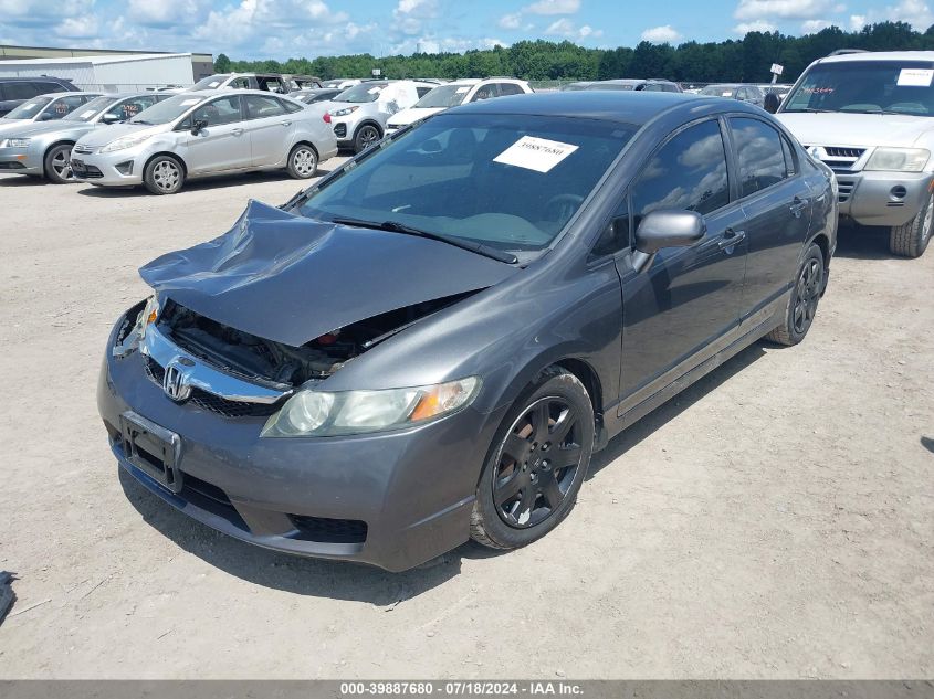 2010 Honda Civic Lx VIN: 2HGFA1F52AH576977 Lot: 40865044